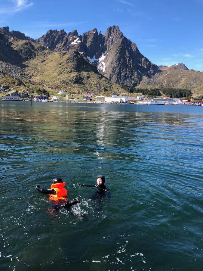 Ballstad Brygge Rorbu المظهر الخارجي الصورة